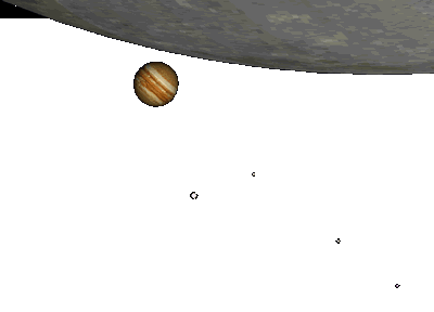 Marte y sus lunas, Fobos y Deimos