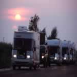 Convoy al atardecer II, 5 Kb.