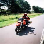 Moto en marcha, 7 Kb.