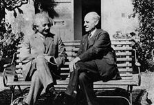 Einstein y Eddington en Cambridge, cortes�a Royal Observatory Greenwich.